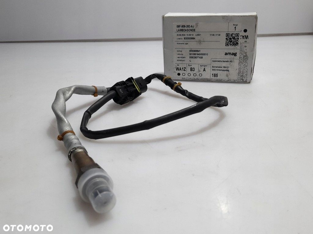 NOWA SONDA LAMBDA ORYGINAŁ 06F906262H 0258017010 AUDI VW SKODA SEAT - 3