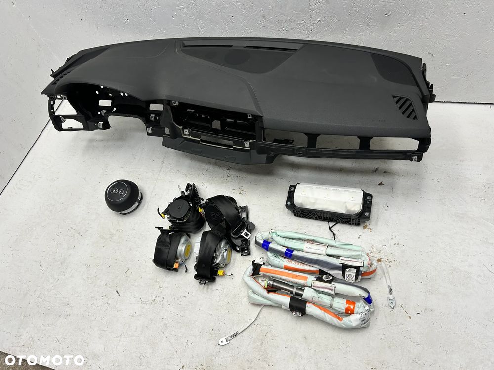 AUDI A5 SPORTBACK 8W 8W6 LIFT DESKA KONSOLA PODUSZKI AIRBAG PASY KOMPLET EU - 2