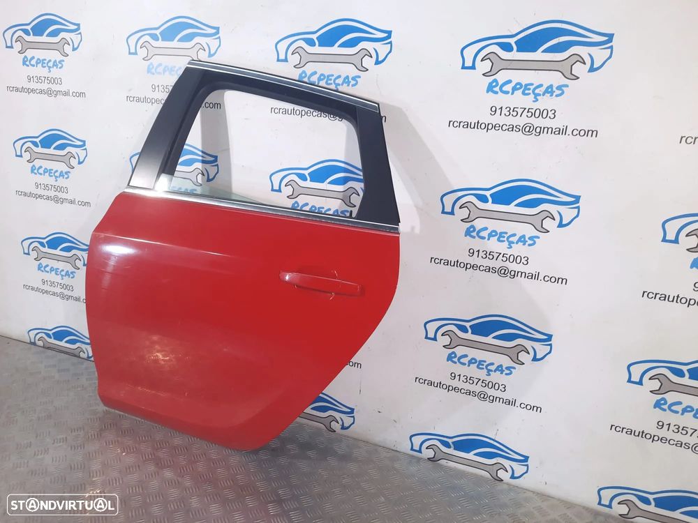 .PORTA TRASEIRA TRÁS ESQUERDA OPEL ASTRA J P10 13285610 FECHO ELEVADOR MOTOR PUXADOR VIDRO - 2