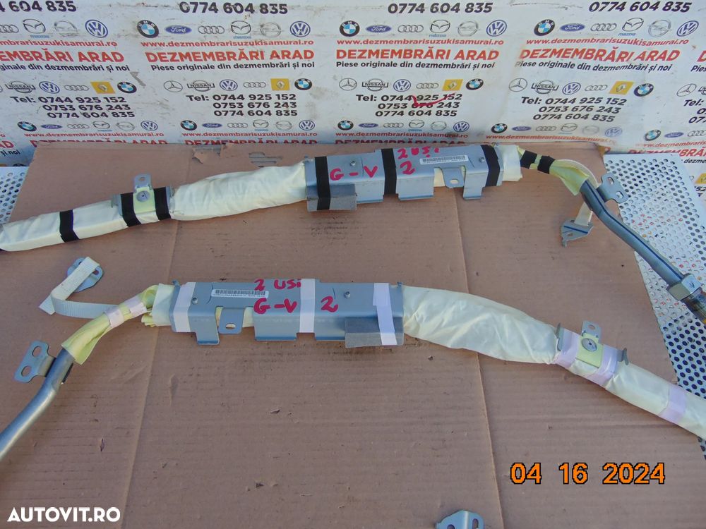 Airbag Cortina Suzuki vitara 3 usi Grand Vitara 2005-2016 airbag lateral stanga dreapta cortine - 5