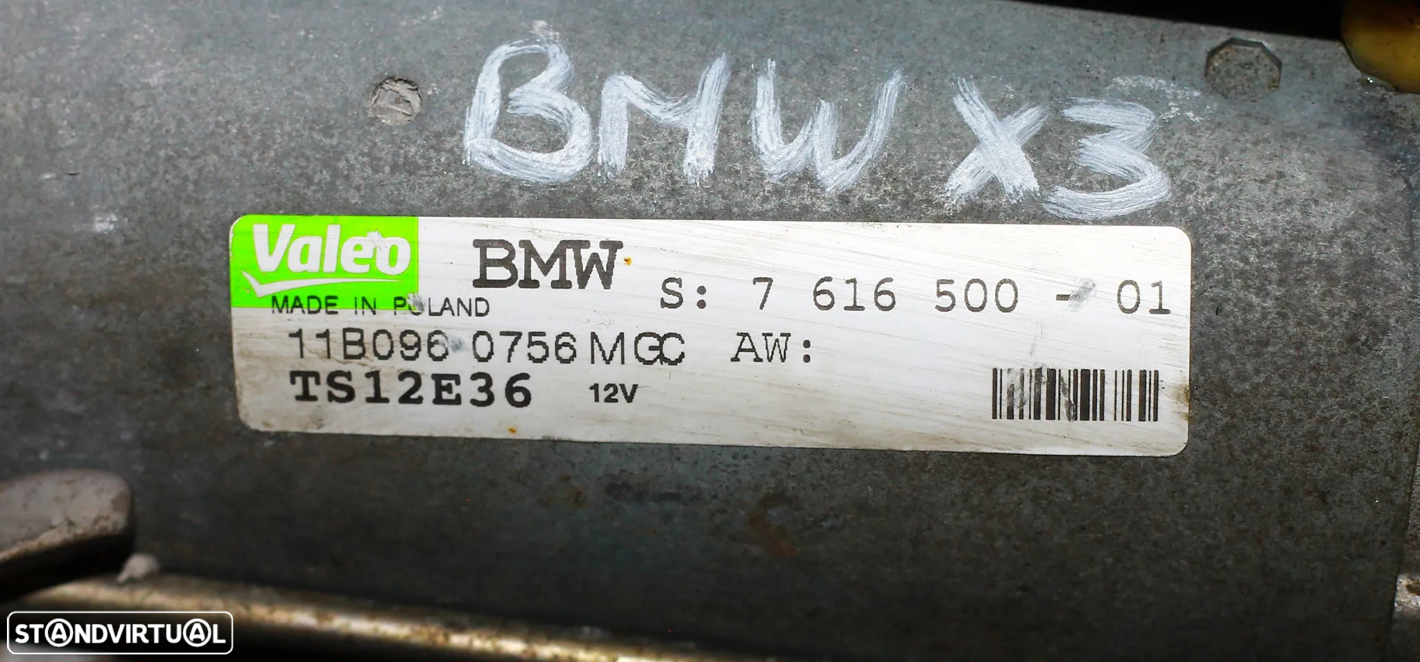 MOTOR DE ARRANQUE BMW X3 - 4
