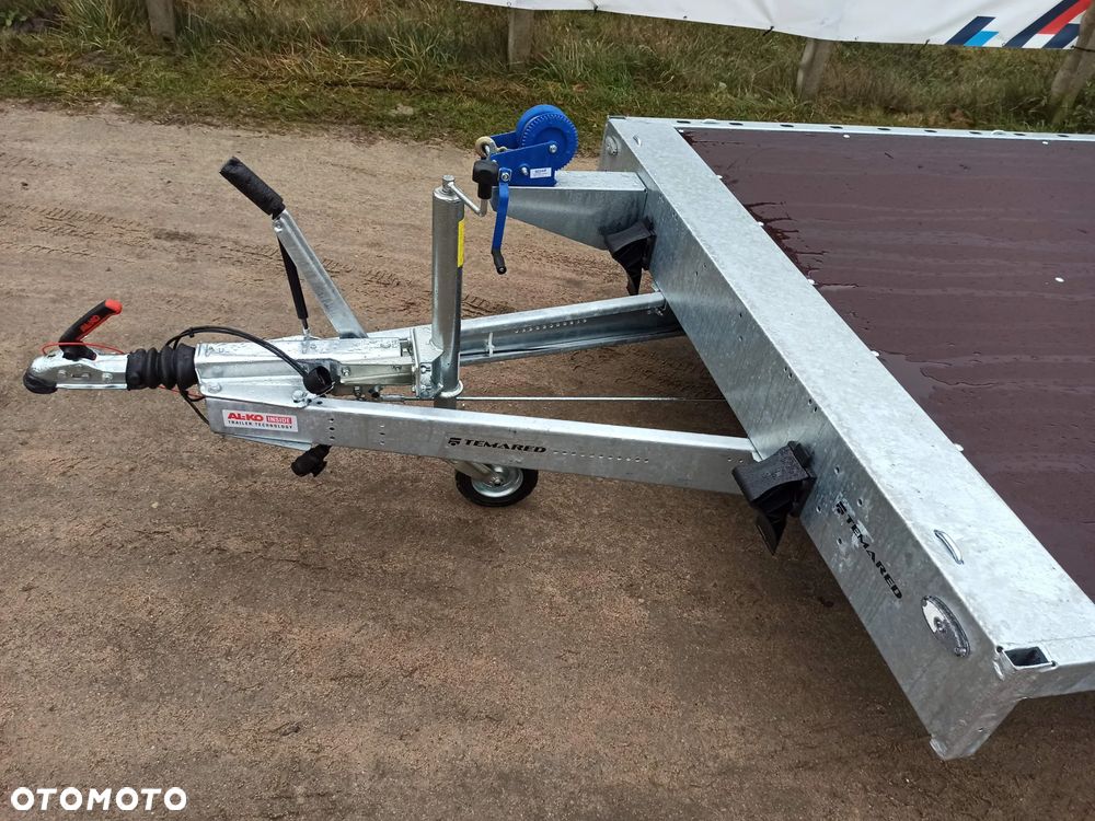 TEMARED Laweta CARPLATFORM 4m platforma spawana przyczepa dmc 2,7T NAJAZDY - 6