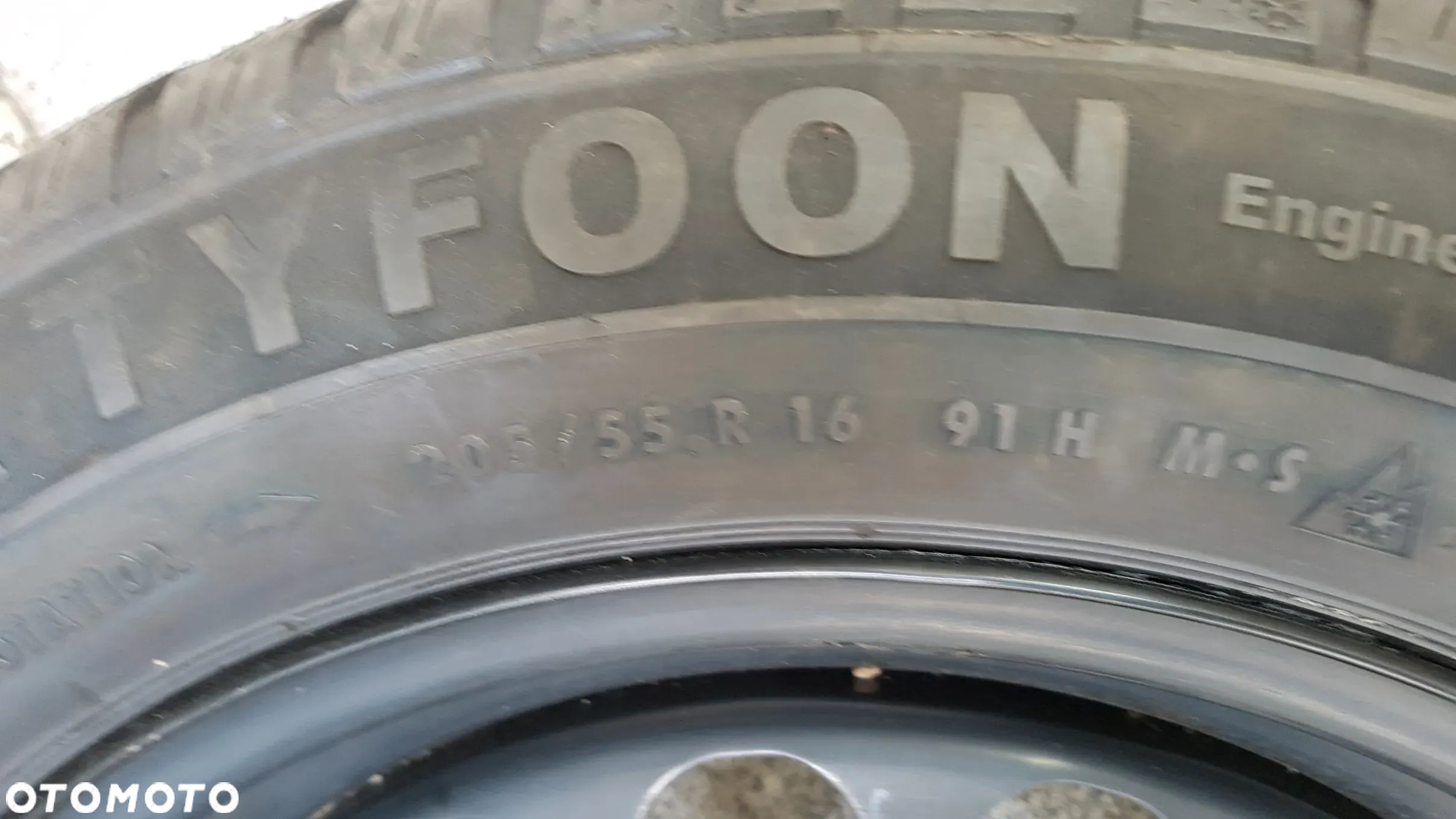 KOŁO ZAPASOWE ZESTAW VW PASSAT B5 B7 B8 TOURAN CADDY AUDI A4 SKODA OCTAVIA 5X112 7JX16 ET45 205/55R16 - 9