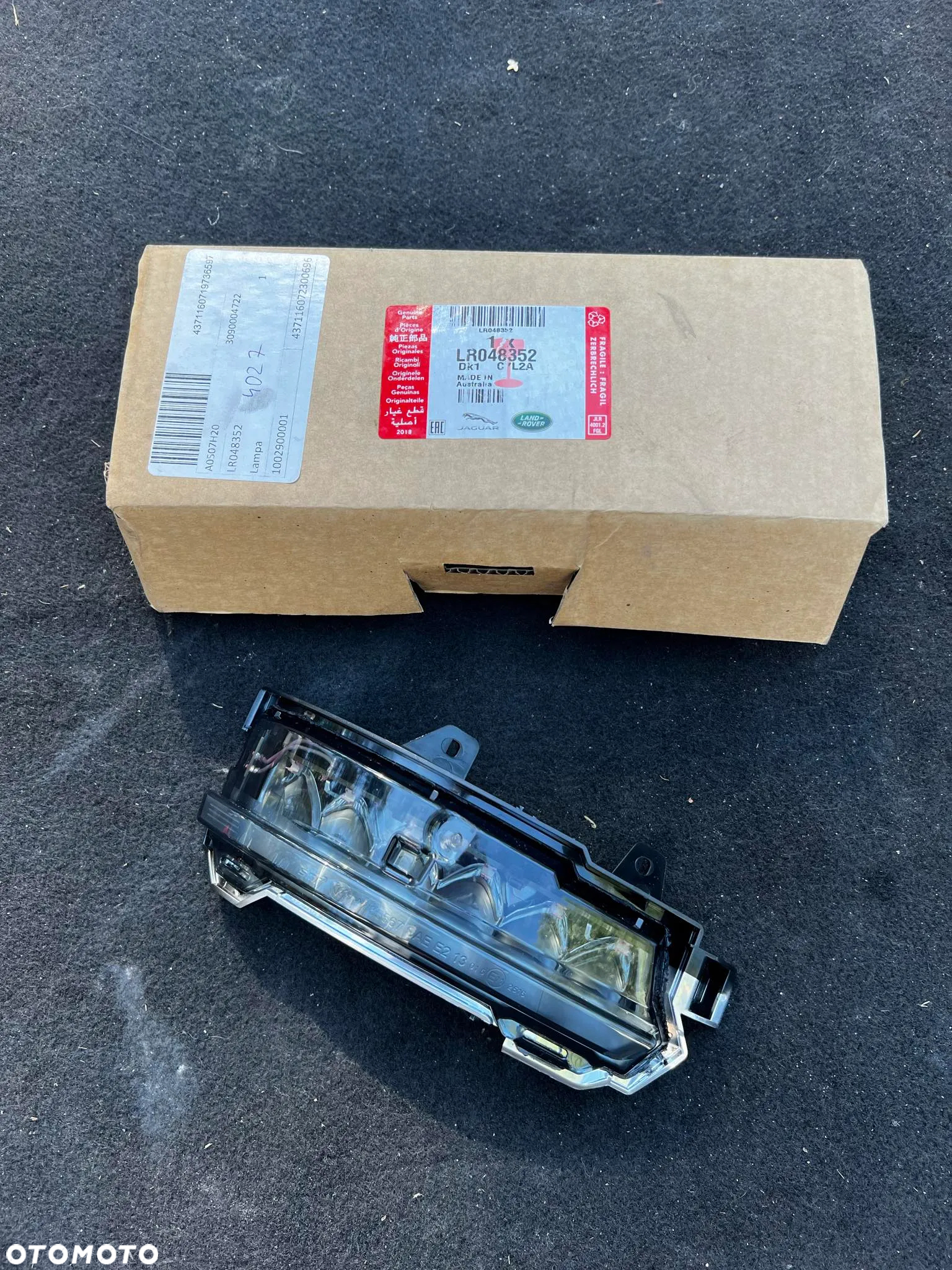 LAND ROVER - RANGE ROVER EVOQUE - NOWE ŚWIATŁO KIERUNKOWSKAZU LUSTERKA - LEWE - LR048352 - 6