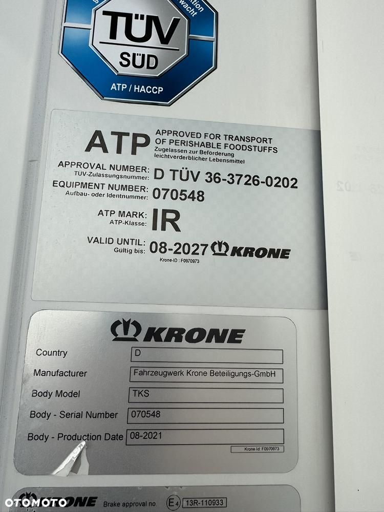 Krone HAKOWA , Carrier HE19 , EU + DK - 24