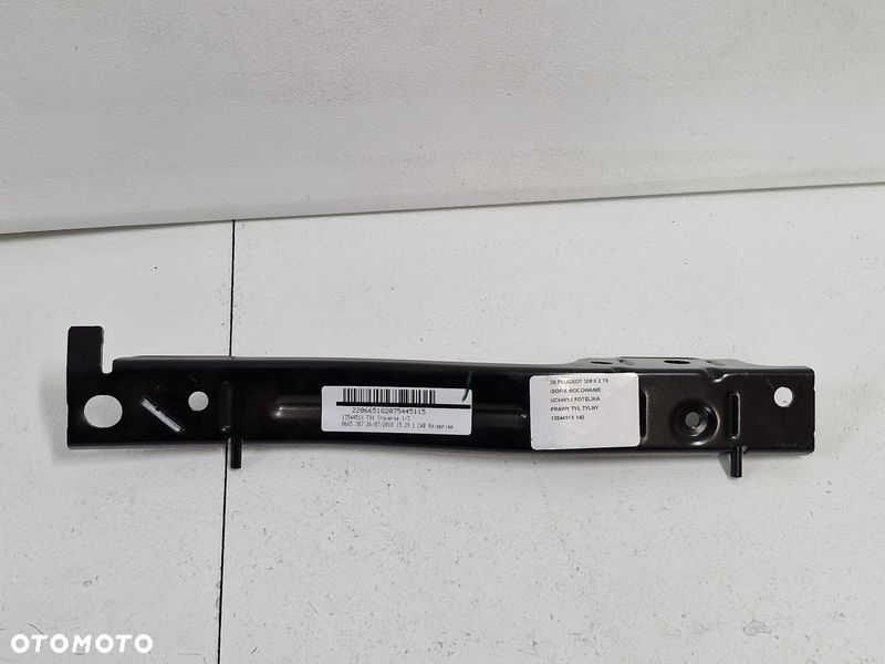 PEUGEOT 308 II 2 T9 ISOFIX MOCOWANIE UCHWYT FOTELIKA PRAWY TYŁ TYLNY 1354451X - 8