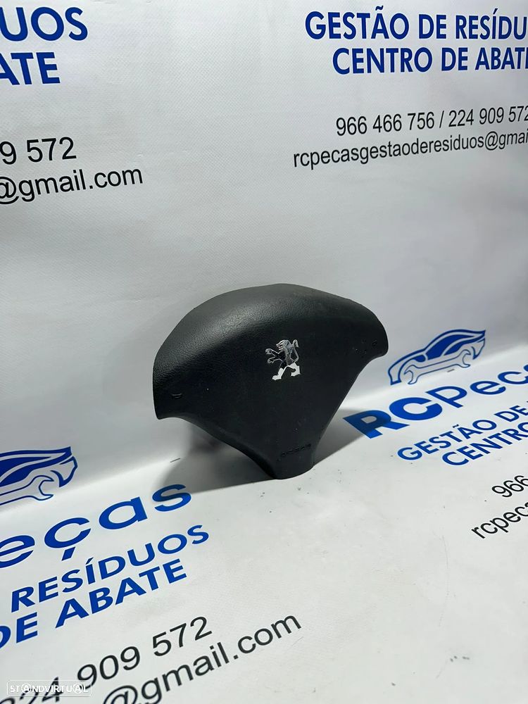 .Airbag Volante Guiador Original PSA Peugeot 307 96345028ZR 2001 - 2008 - 2