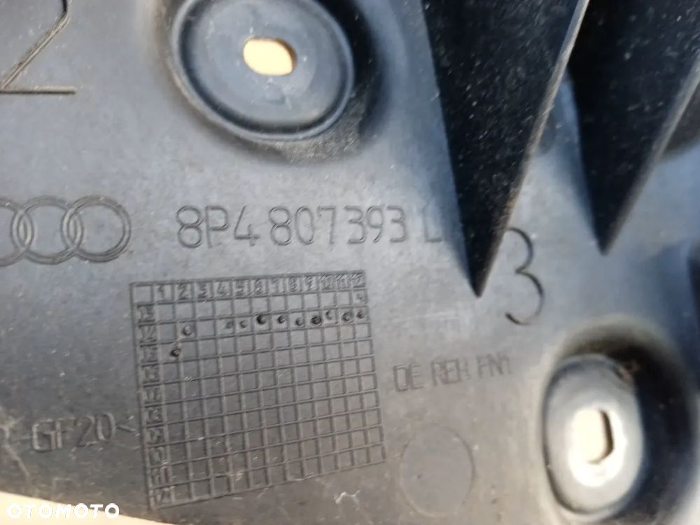 Ślizg zderzaka lewy tył tylny lewy moduł Audi A3 8P 8P4807393L - 6