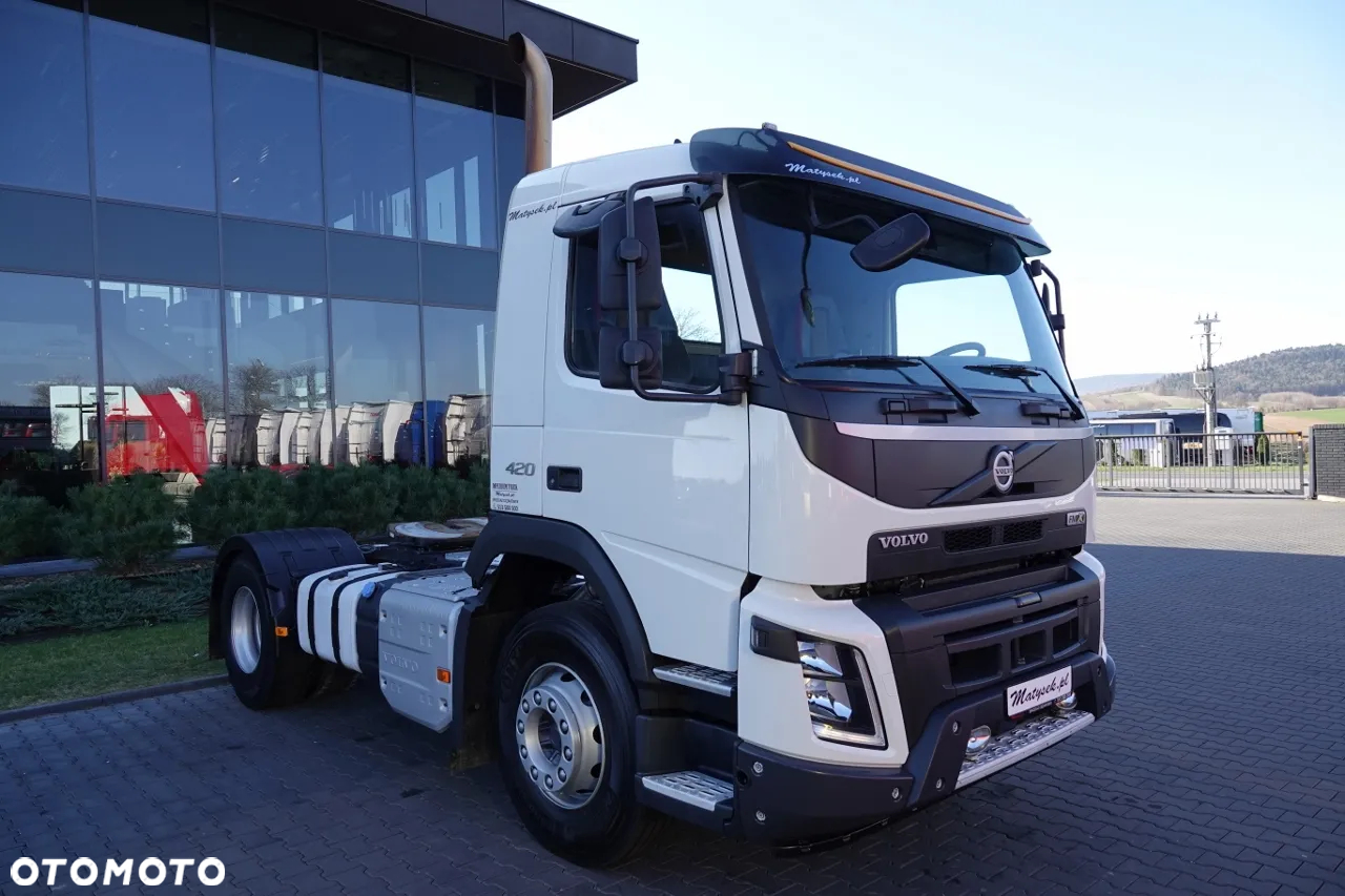 Volvo FMX 420 / 13 LITROWY / NISKA KABINA / SPROWADZONY / EURO 6 - 3