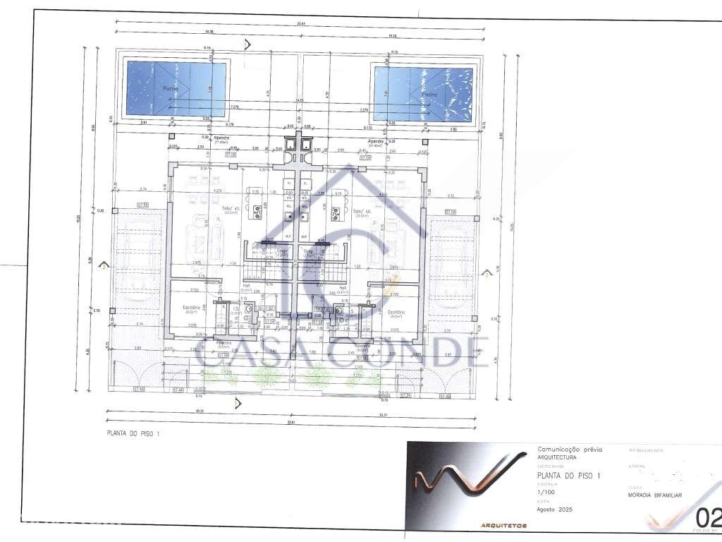 Moradia Geminada T4 com Piscina - Excelentes Áreas e Acabamentos Mo... - Grande imagem: 3/4