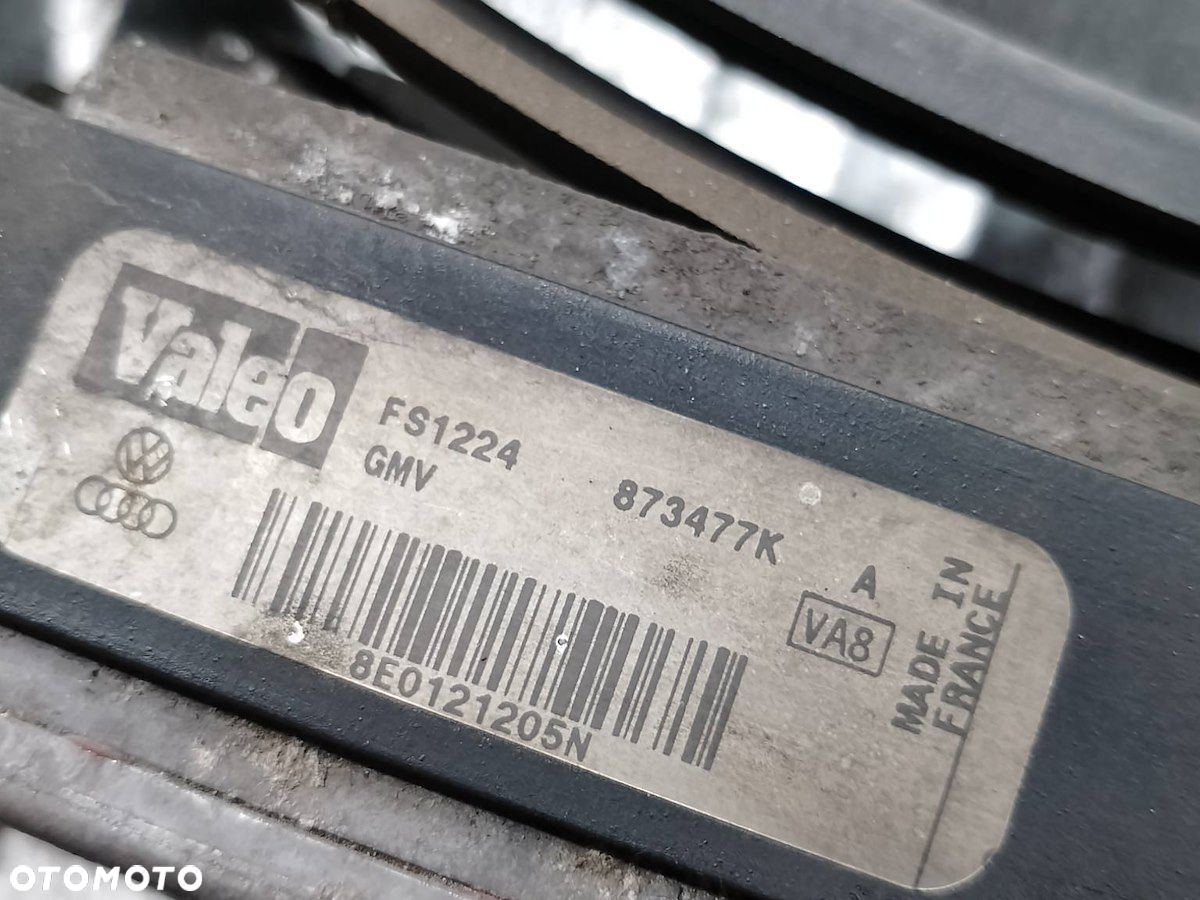 WENTYLATORY CHŁODNICY AUDI A4 B6 8E0121205N  873477K 1.8 TURBO - 8