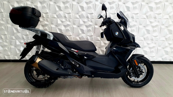 BMW C 400 X Black TOP CASE