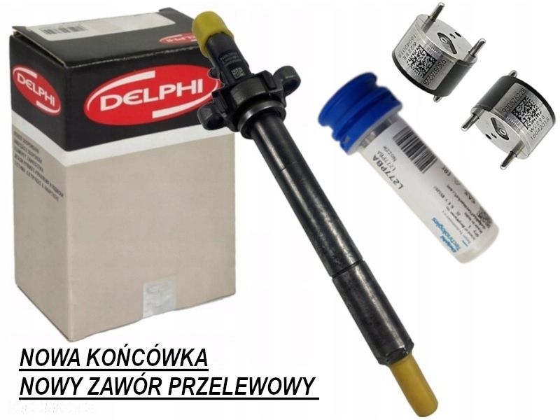 WTRYSKIWACZ PEUGEOT CITROEN 2.0 HDI EJBR03801D EJBR06001D NOWA KOŃCÓWKA - 1