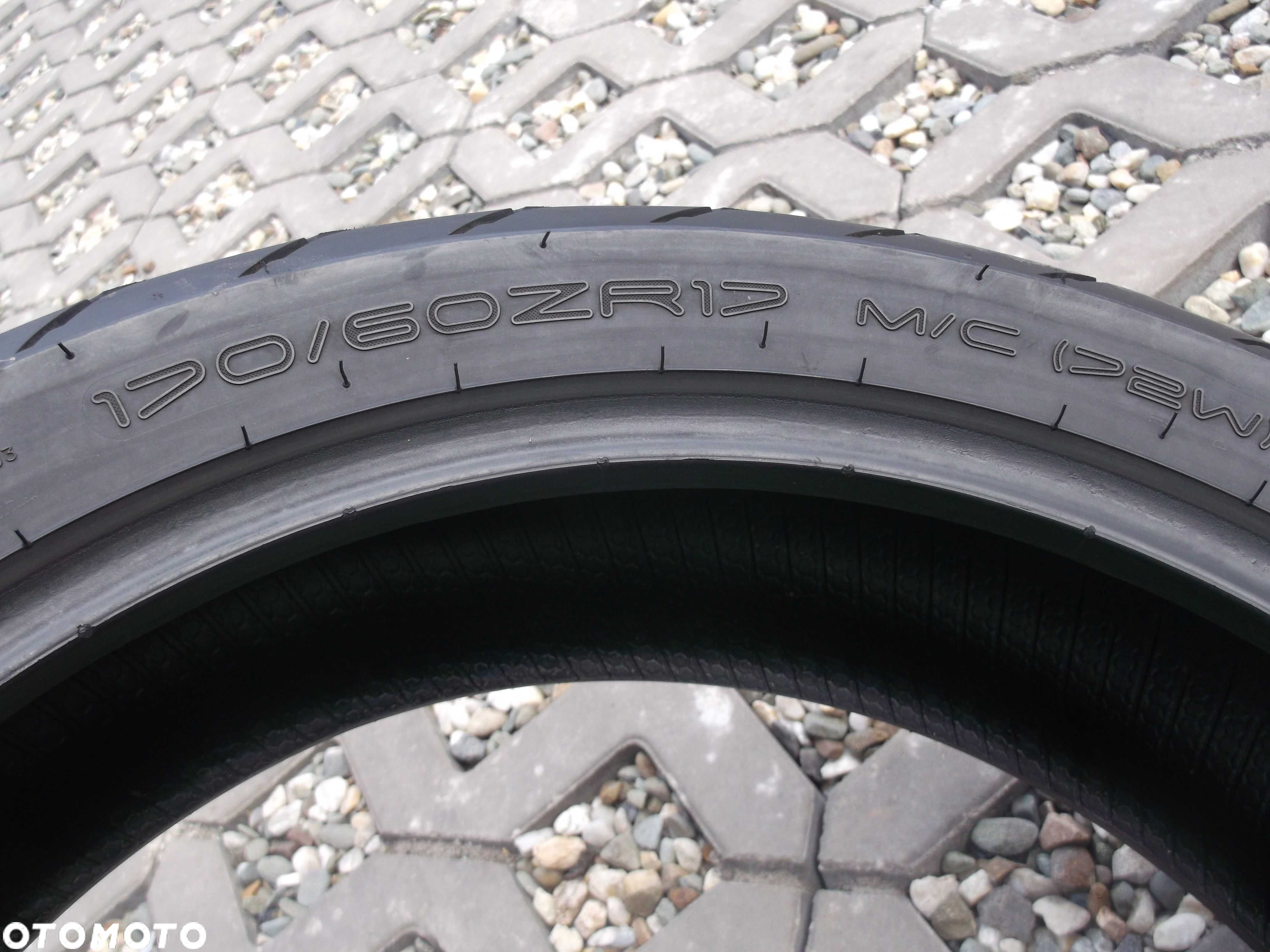 opona 170/60ZR17 Dunlop Mutant dot0122 2,9mm - 7