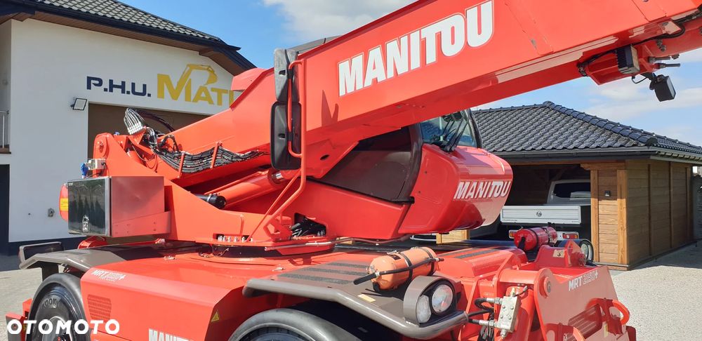 Manitou MRT 2150+/ kosz hydr /widły hydr/pilot /najbogatsza wersja wyposażenia - 25