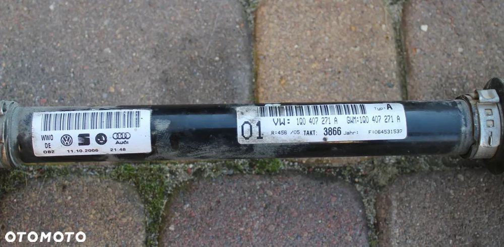 PÓŁOŚ LEWA VW PASSAT B6 2.0 FSI 1Q0407271A - 2