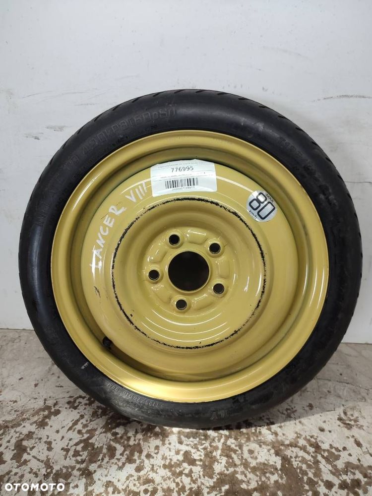 KOŁO DOJAZDOWE 16 125/70 5X114,3 67,1 - 250.00 PLN - - 1