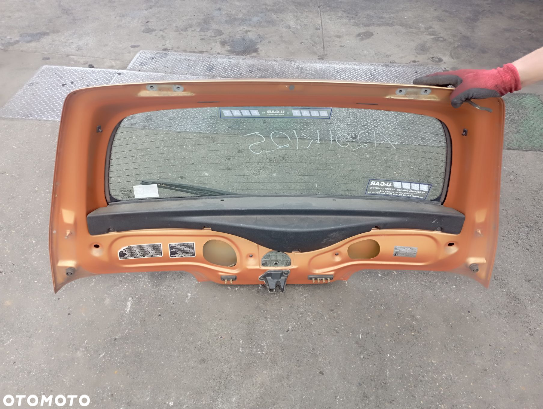 KLAPA BAGAŻNIKA

 FIAT
 SEICENTO 510/A - 6