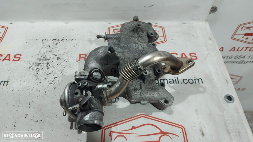 Coletor de Admissão Válvula EGR Audi A4 110CV Motor AFN 038129713AP 038129637B Original - 2