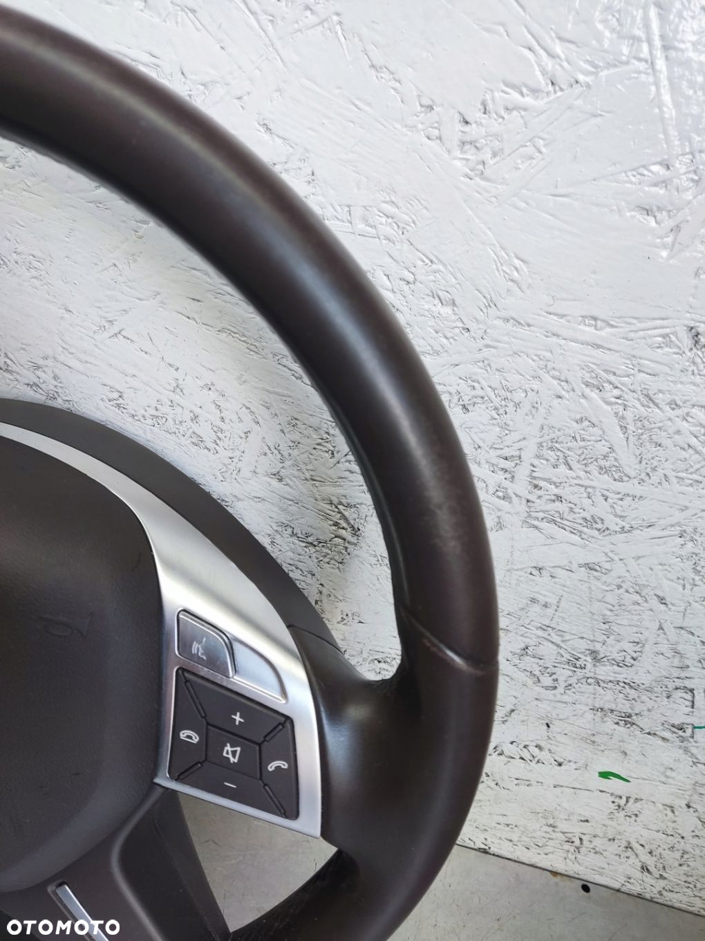 MERCEDES C W204 LIFT KIEROWNICA SKÓRA BRĄZOWA PODUSZKA - 12