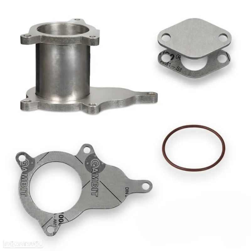 Supressor EGR Audi A4 A6 Motores 2.0 TDI BVA BVF BVG BLB - INOX - 1