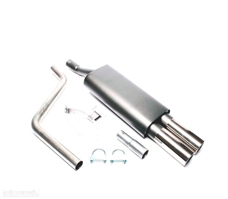 PANELA DE ESCAPE PARA VOLKSWAGEN VW POLO III 1985-1994 X2 - 1