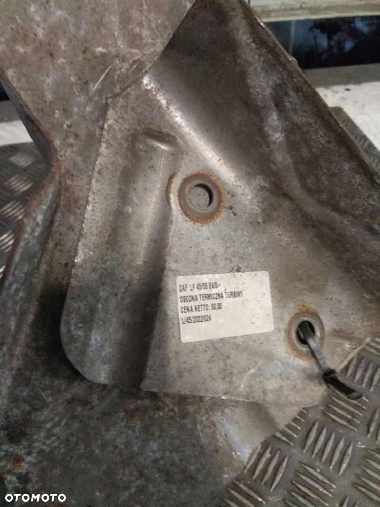 OSŁONA TERMICZNA TURBINY DAF LF 45/55 EURO 4 5 - 2
