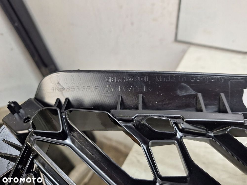 ATRAPA AUDI RS6 RS-6 4K 4K8 C8 2019-2024 ORYGINAŁ OE ASO GRILL KRATKA BLACK - 5