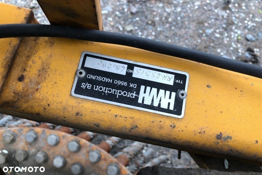Odchwaszczarka zamiatarka szczotka boczna krawężnikowa HMW ładowarka traktor - 10