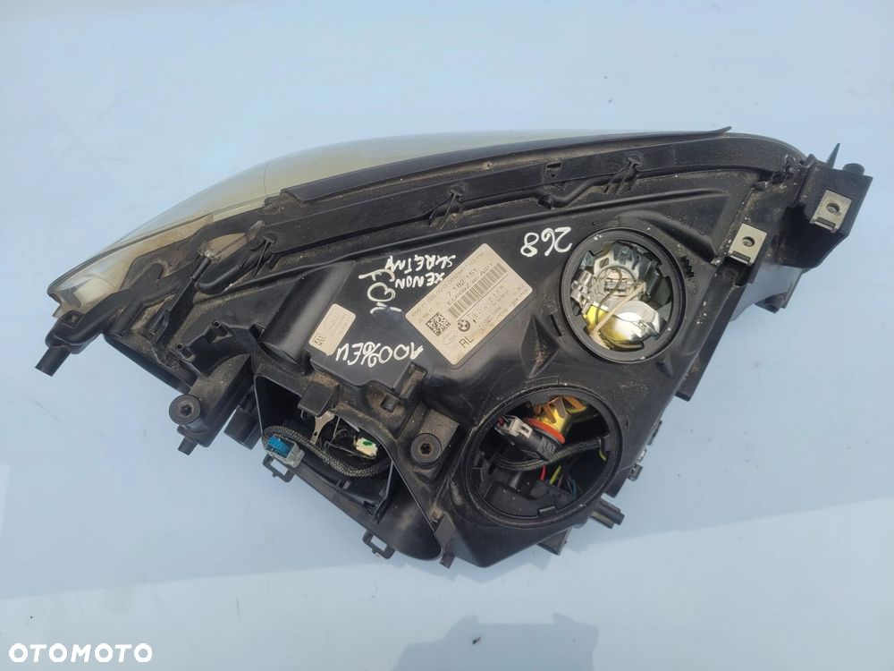 LAMPA LEWY PRZÓD PRZEDNIA BMW F01 F02 F04 XENON SKRĘTNY EUROPA - 4