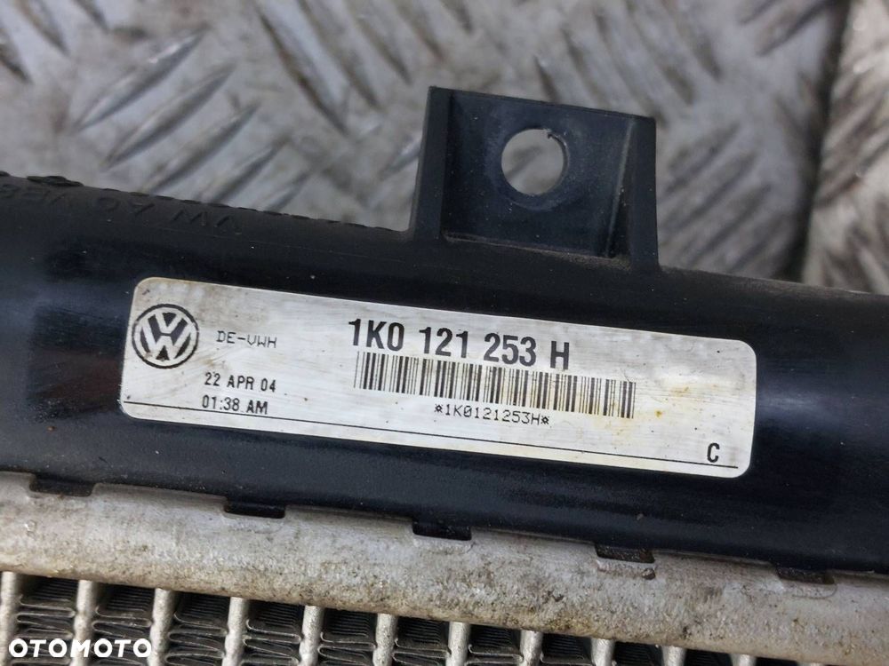 CHŁODNICA WODY VOLKSWAGEN TOURAN I 1.9 TDI 1K0121253H - 2
