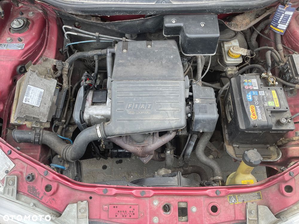 FIAT PUNTO 1.1 SILNIK 176B2000 KOMPLETNY MASKA ZDERZAK KLAPA BŁOTNIK DRZWI SKRZYNIA - 6