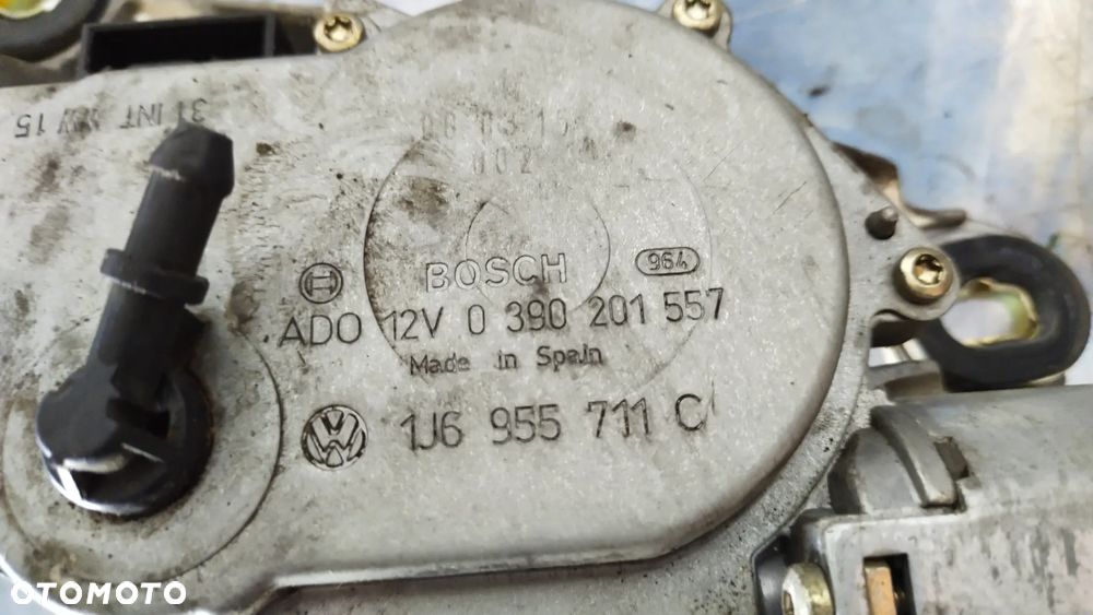 Volkswagen OE 1J6955711C silnik wycieraczek tył - 2