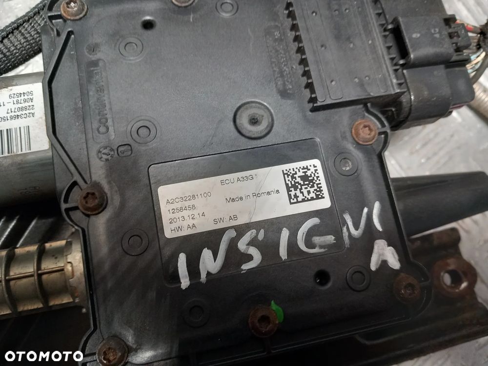 OPEL INSIGNIA A MODUŁ STEROWNIK MECHANIZM HAMULCA RĘCZNEGO POSTOJOWEGO A2C34661500 - 2