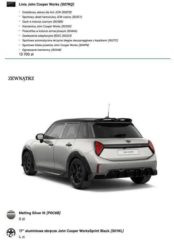 MINI Cooper S Linia John Works - 12