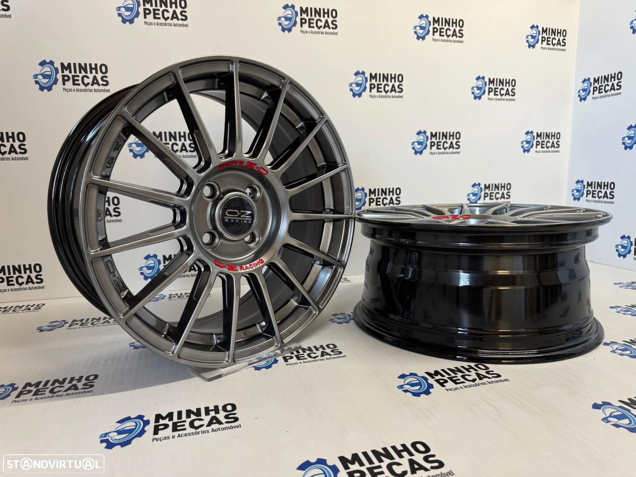 Jantes Look OZ Racing em 16 (4x100) Hyper Black - 6