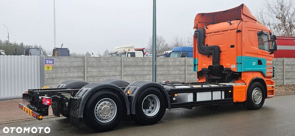 Scania R450 6x2 do zabudowy skrętna oś sprowadzona - 4