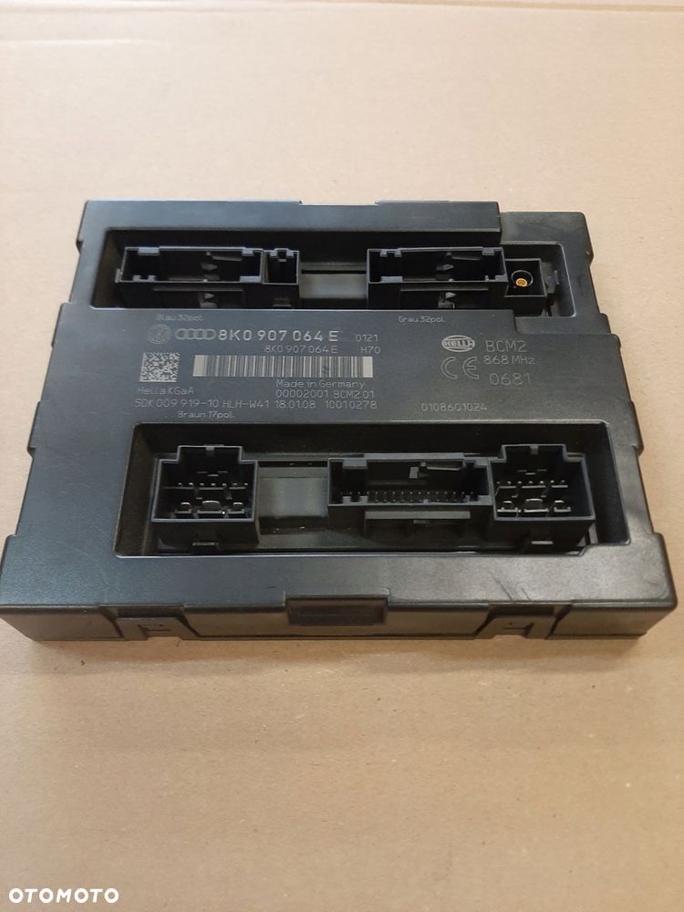 audi a5 8t a4 moduł sterownik komfortu 8k0907064e - 5