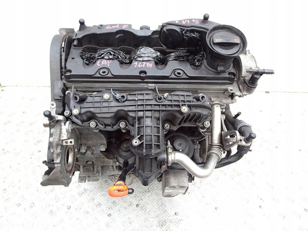 silnik vw golf vi seat skoda audi 1.6 tdi cay - 1