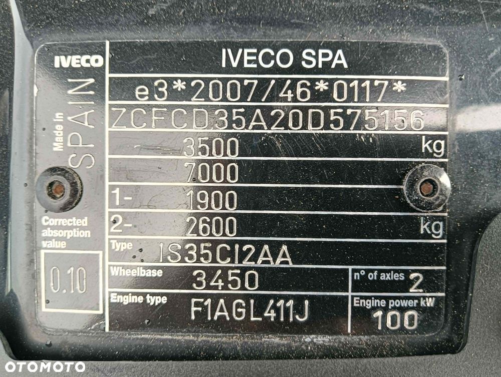 Iveco 35C14, 35C13, 35C15, 35C16 - 25