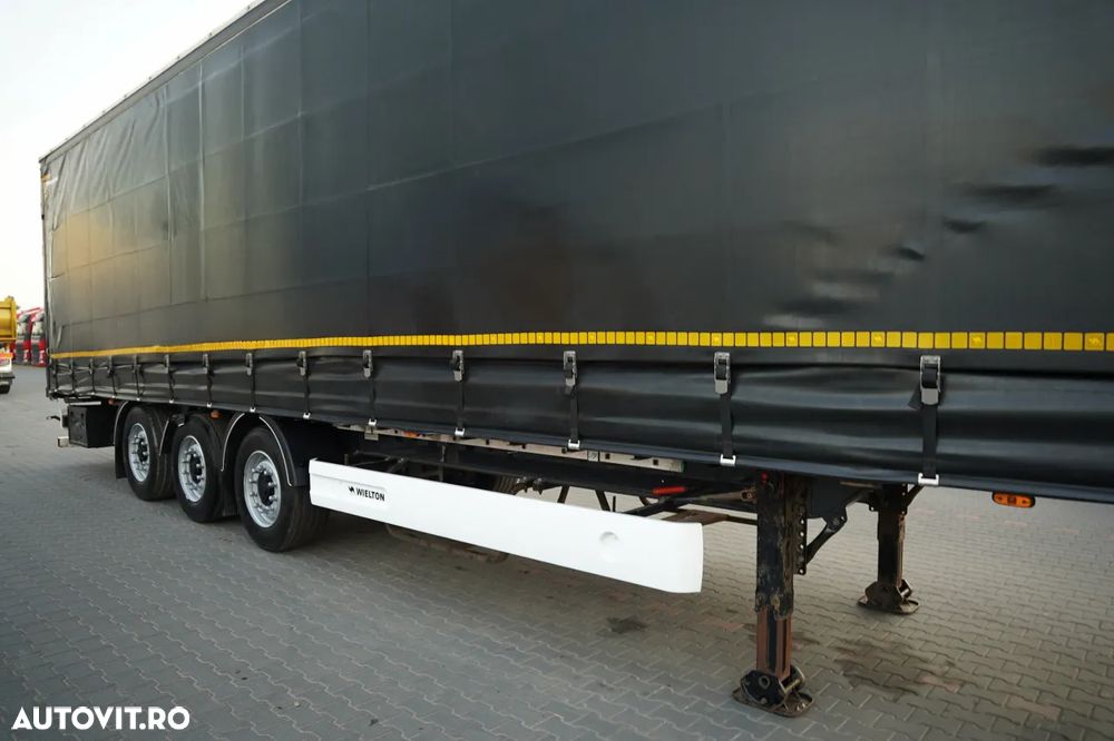 Wielton CORTINĂ / STANDARD / PUNCT DE ACOPERIȘ CULISANT / ACOPERIȘ CULISANT / 385/65 R22.5 - 5