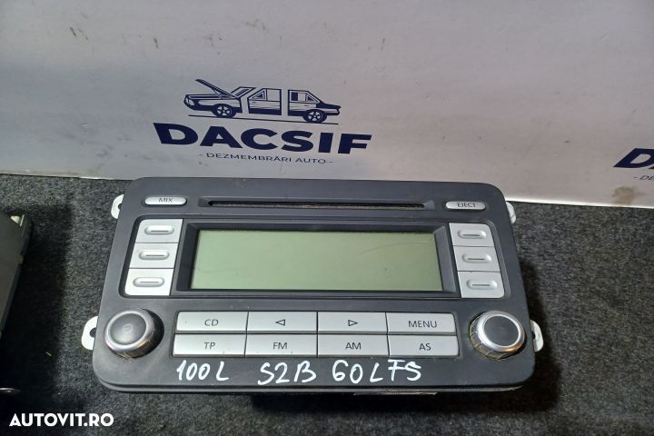 Radio cd 1K0035186T Volkswagen VW Golf 5 [2003 - 2009] Plus minivan 1 - 1