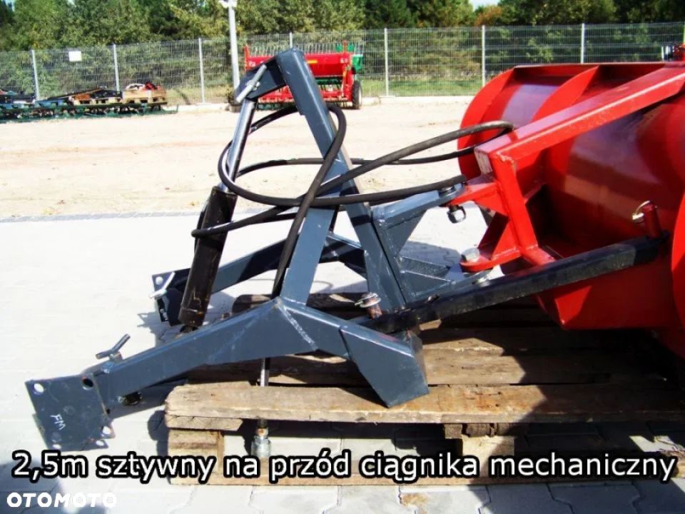 Pług do śniegu EURO 180cm śnieżny NA PRZÓD CIĄGNIKA 2,0m 2,5m 3,0m c330 c360 URS - 13