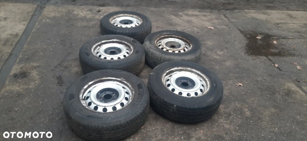 Koła 5 sztuk FIAT SCUDO JUMPY EXPERT 2 II KOŁO FELGA STALOWA 15 CALI Opony 6.5J ET38 5x108 PS615002 - 1