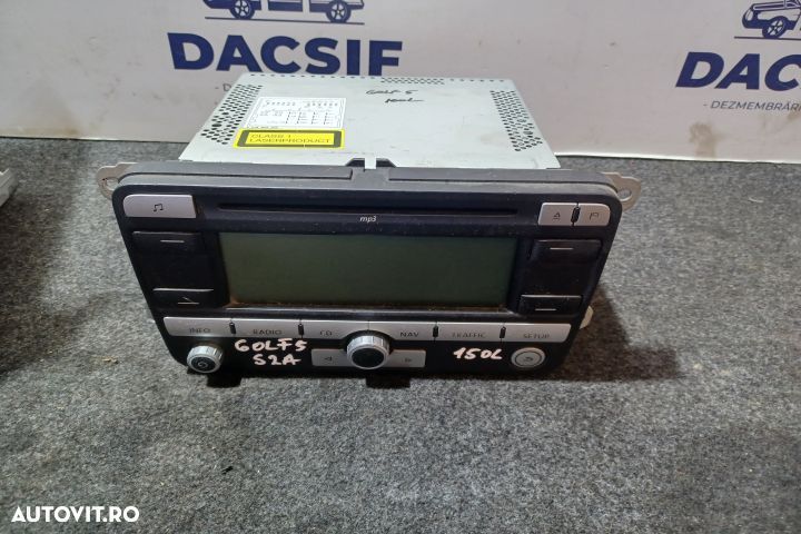 Radio cd 1K0035191D Volkswagen VW Golf 5 [2003 - 2009] Hatchback 5-us - 1