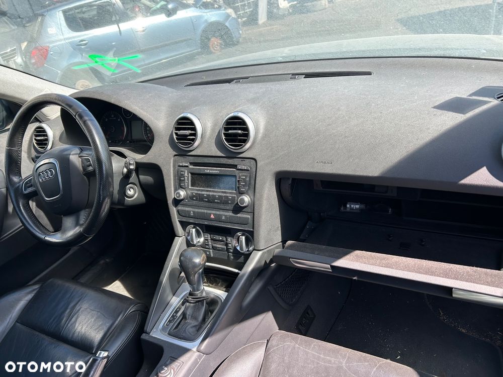 Audi A3 8P lift konsola deska rozdzielcza pasy napinacze airbag poduszki komplet - 3