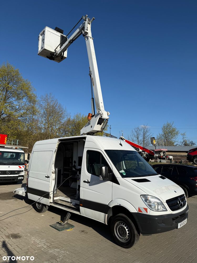 Mercedes-Benz Podnośnik Koszowy Palfinger P140V Zwyżka 14 metrów Pilot ! UDT Dmc 3500kg Kat b Jak Wumag Ruthmann Multitel - 10