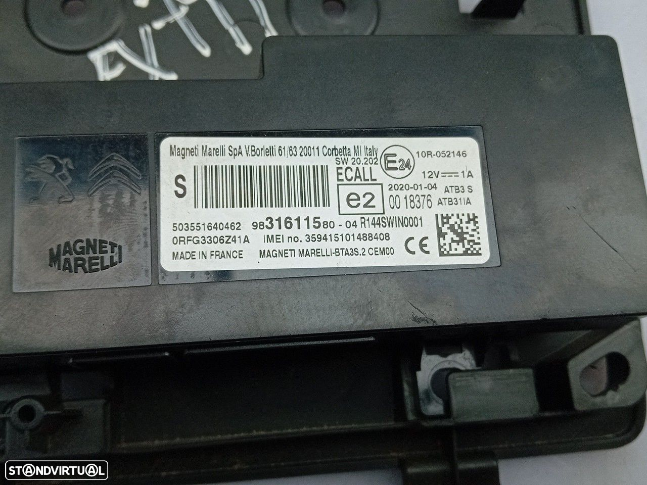 Módulo Bluetooth Opel Corsa F - 4