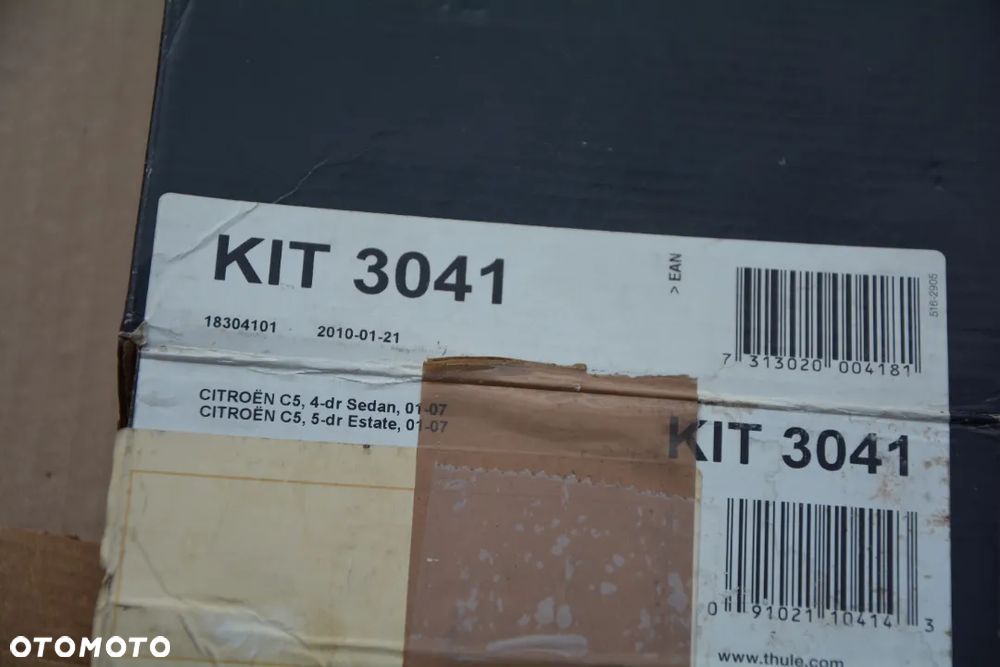 Citroen C5 2001-2007 bagażnik dachowy Thule - 3