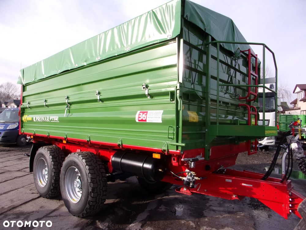 Pronar Przyczepa TANDEM paletowa Pronar PT512 -12t, PT510 -10t;  Ursus T-042 tandem 7-ton z mechanizmem trójstronnego wywrotu - 7